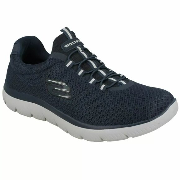 Skechers Mens Summit | Navy | Memory Foam | Slip On - Picture 6 of 13